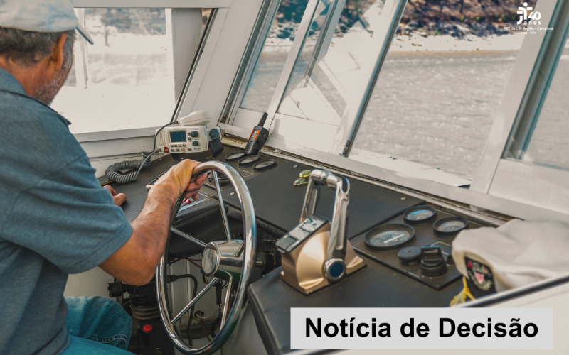 Marinheiro de lancha é indenizado por acidente de trabalho