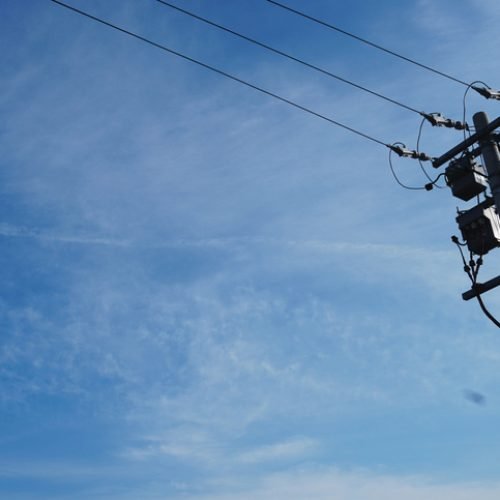 Electric Pole for Electricity Energy Distribution